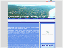 Tablet Screenshot of apartamenty.cameo.pl